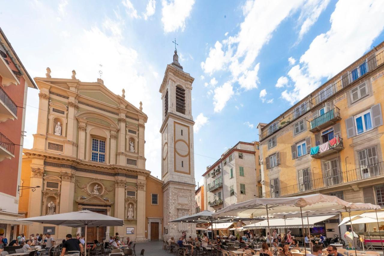 Spacious And Bright Flat Close To The Beach : Heart Of Old Nice Apartment Bagian luar foto