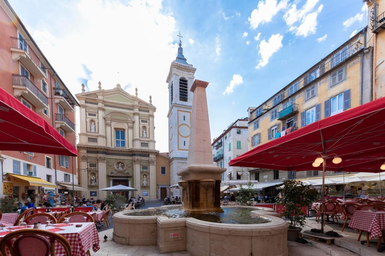 Spacious And Bright Flat Close To The Beach : Heart Of Old Nice Bagian luar foto