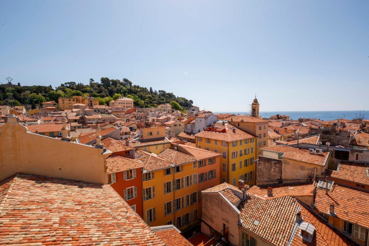 Spacious And Bright Flat Close To The Beach : Heart Of Old Nice Bagian luar foto